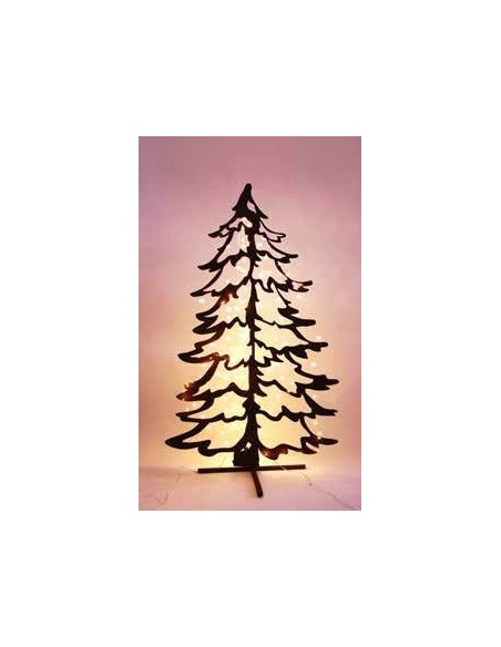 Christbaum offen mit Steckverbindung, H 167 cm, B 91 cm, + Stab