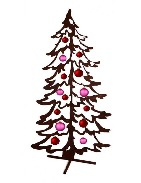 Christbaum offen mit Steckverbindung, H 167 cm, B 91 cm, + Stab