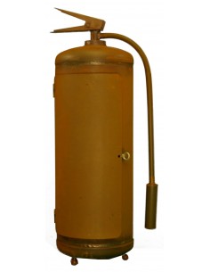 Feuerschale robust Feuerkorb 'Feuerlöscher' als Feuerstelle aufklappbar Höhe 89 cm METALLMICHL 2