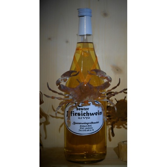 Rost Sternzeichen Krebs zum Hängen als Gartendeko und Wohnraumdeko TierkeiszeichenRostschild 