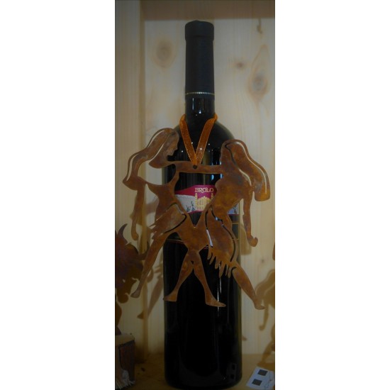 Rost Sternzeichen Zwilling zum Hängen  als Gartendeko und Wohnraumdeko Tierkeiszeichen Rostschild 