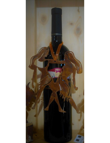 Rost Sternzeichen Zwilling zum Hängen  als Gartendeko und Wohnraumdeko Tierkeiszeichen Rostschild 