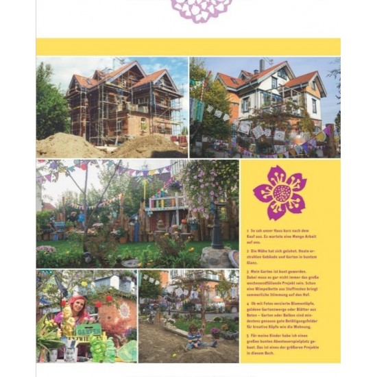Mein bunter Garten: Gestaltungsideen für draußen Ideen- und Bastelbuch für den Garten