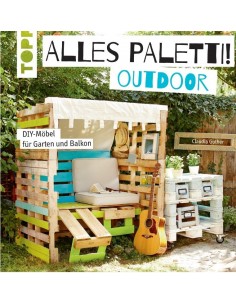 Alles Paletti Möbel für Garten und Balkon als Zubehör für Edelrost Gartendeko