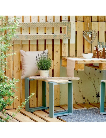 Alles Paletti Möbel für Garten und Balkon als Zubehör für Edelrost Gartendeko