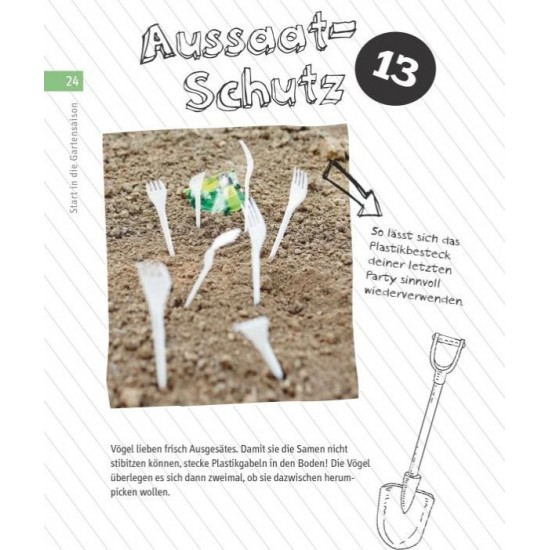 Trick 17 für Garten & Balkon als Zubehör für unsere Edelrost Metalldeko