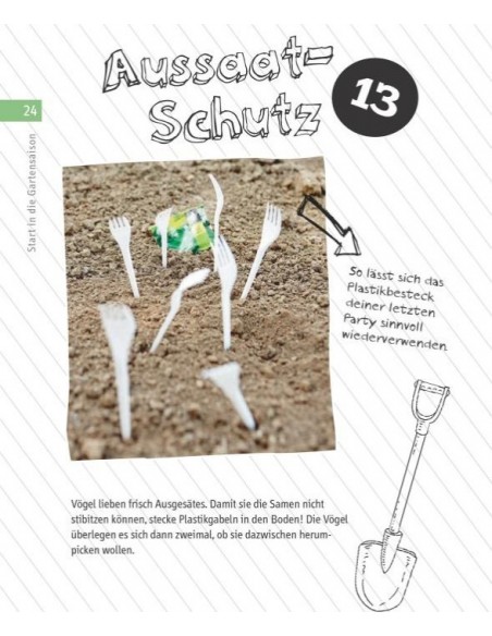 Trick 17 für Garten & Balkon als Zubehör für unsere Edelrost Metalldeko