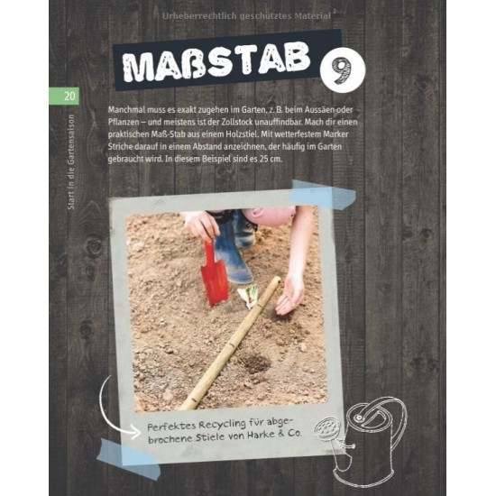 Trick 17 für Garten & Balkon als Zubehör für unsere Edelrost Metalldeko