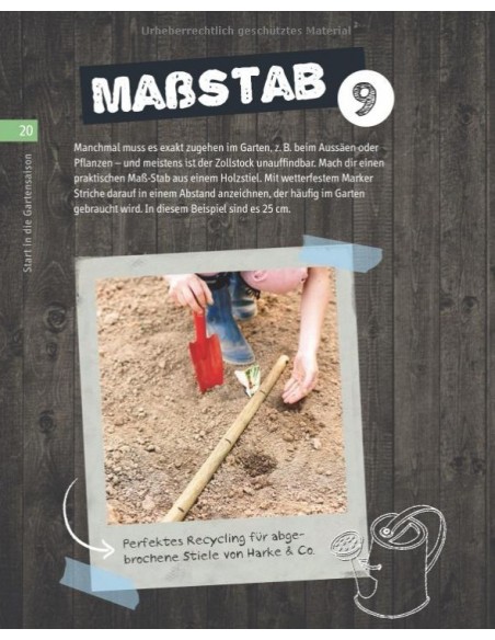 Trick 17 für Garten & Balkon als Zubehör für unsere Edelrost Metalldeko