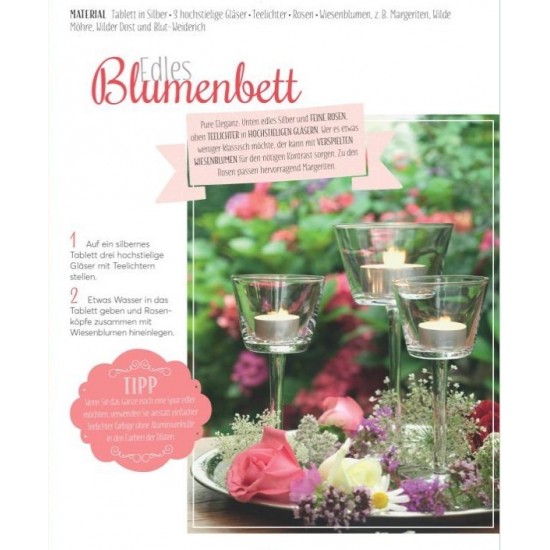 Raffiniert dekoriert  für Garten, Terrasse und Balkon