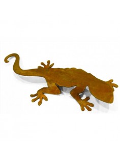 Rost Salamander - Edelrost Eidechse, Länge 39 cm als Garten und Teichdeko