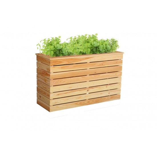 Hochbeet aus Lärchenholz 120 x 40 cm kaufen