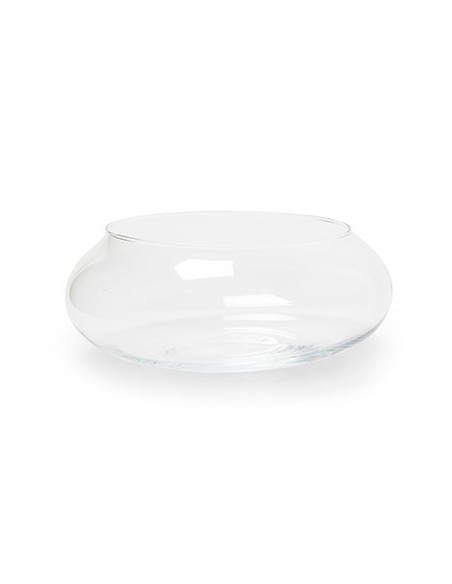 Glasvase Bowl "float"  Höhe 10 cm, Durchmesser 25 cm
