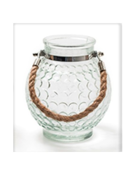 Laternenmix "Trio" 3er Set Hängelaternen / Glasvasen Höhe 17 cm Ø 15 cm