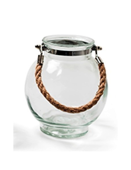 Laternenmix "Trio" 3er Set Hängelaternen / Glasvasen Höhe 17 cm Ø 15 cm