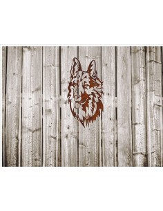 Wandbild Hund  H:40 cm  2
