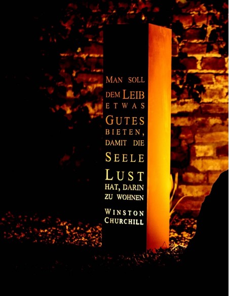 Säule Gedicht Winston 100 cm
