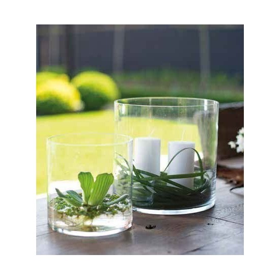 Glas -monza- Zylinder H 24 cm Ø 25 cm