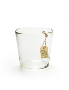 Eco Glastopf für Blumen aus Recyclingglas Modell Laura Glasvase Geschenkidee Dekoidee 2