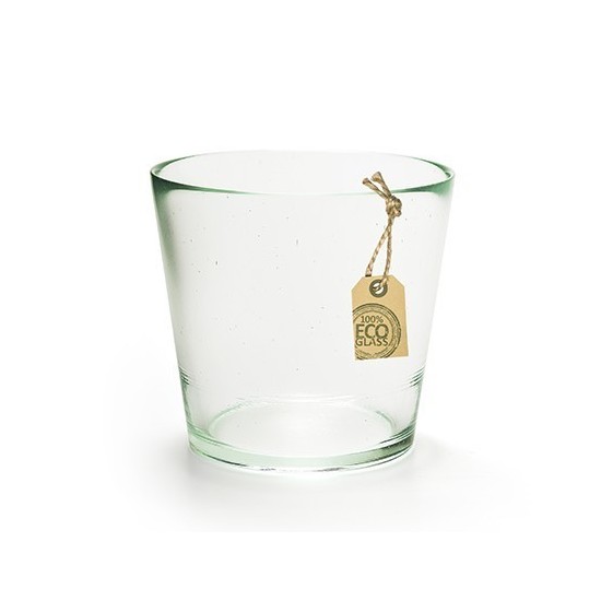 Eco Glastopf Laura mittel Höhe 13 cm