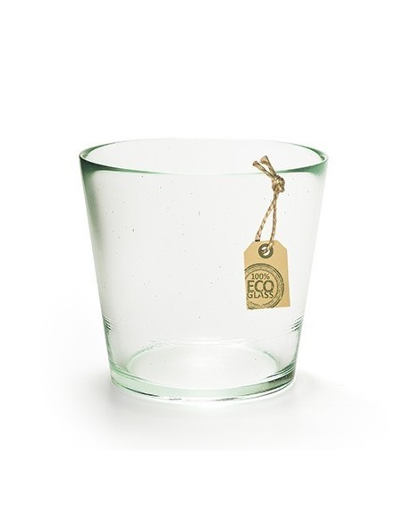 Eco Glastopf Laura mittel Höhe 13 cm