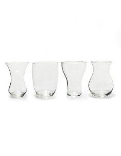 Eco Vase mix 4-telig Höhe 18 cm  2
