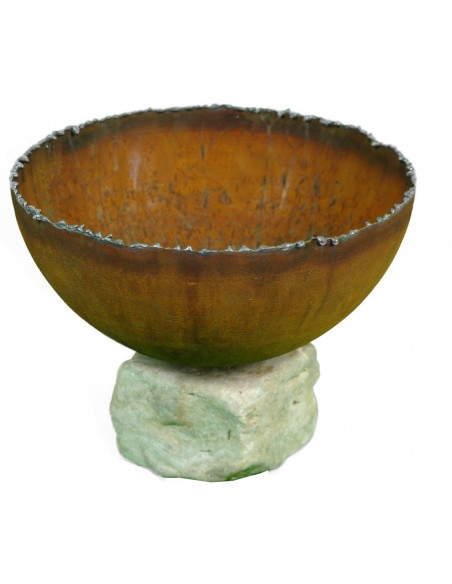 Halbschale edelost 25 cm mit Stein