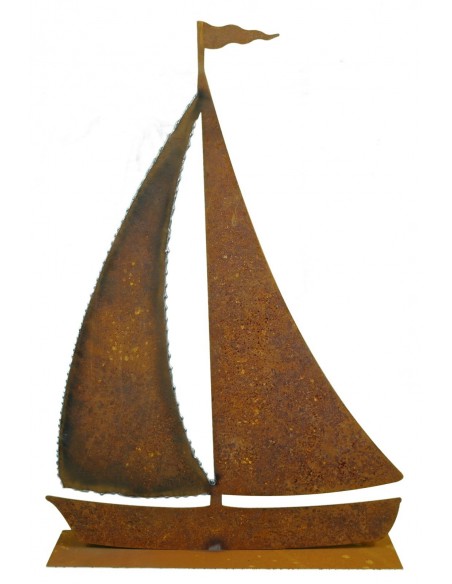 Segelschiff 60 cm Schweißrand Platte