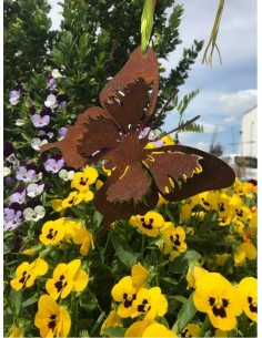 Edelrost Schmetterling zum höngen 2