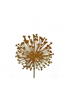 Rost; 4 Stück; 2 Verschiedene Größen; Gartenstecker Blumenstecker Beetstecker Blume; Blumen; Metall