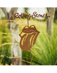 GARTENSTAB „ROLLING STONES“ , Fanartikel Gartenstab Gartendeko rotig Rost Metall