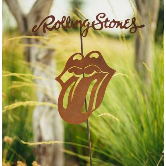 GARTENSTAB „ROLLING STONES“ , Fanartikel Gartenstab Gartendeko rotig Rost Metall