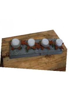 Advents Kerzenständer mit Stern Länge 66 cm Breite 16 cm 2
