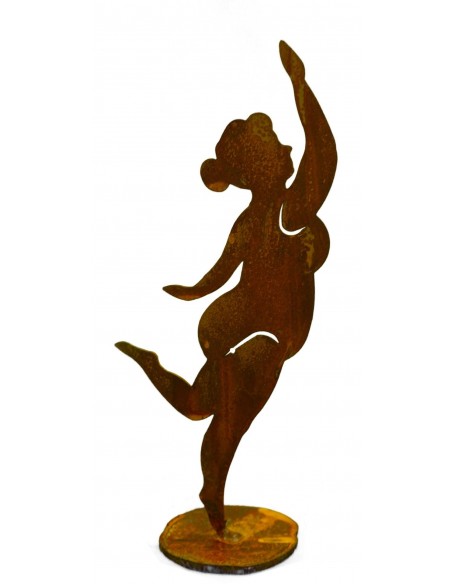 Badenixe Carlotta streckend auf Platte Höhe 44 cm