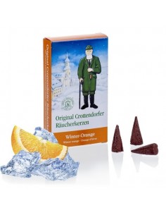 Räucherkerze Winter Orange | Packungsinhalt 24 Stk.