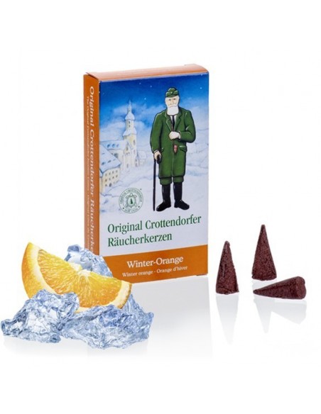 Räucherkerze Winter Orange | Packungsinhalt 24 Stk.