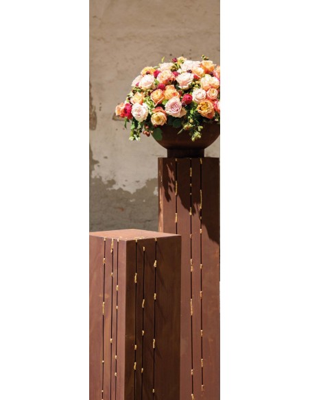 Goldstreifen Säule Höhe ca. 100cm