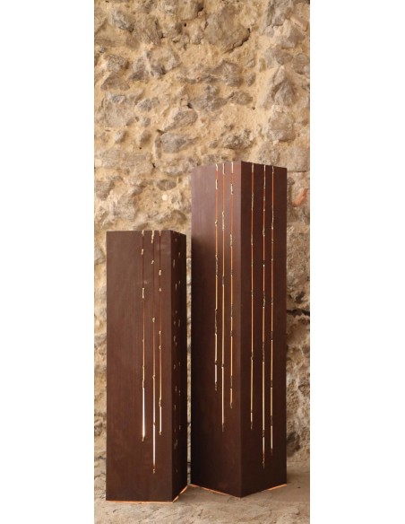 Goldstreifen Säule Höhe ca. 100cm