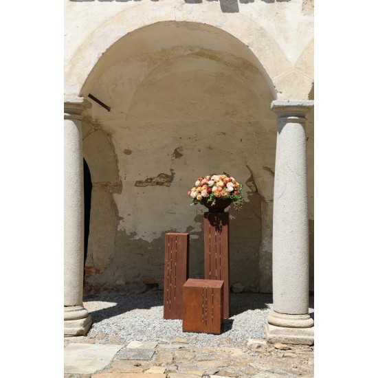 Goldstreifen Säule Höhe ca. 100cm