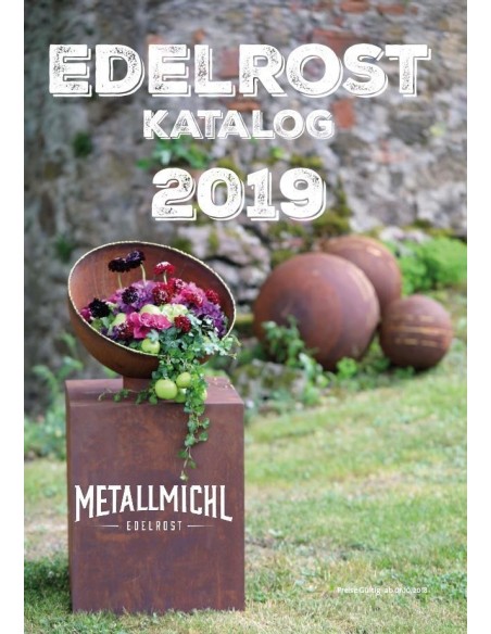Edelrost Deko Katalog 2019 Metallmichl | Gartendekoration Rost