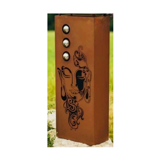 Säule Buddha Höhe 115 cm