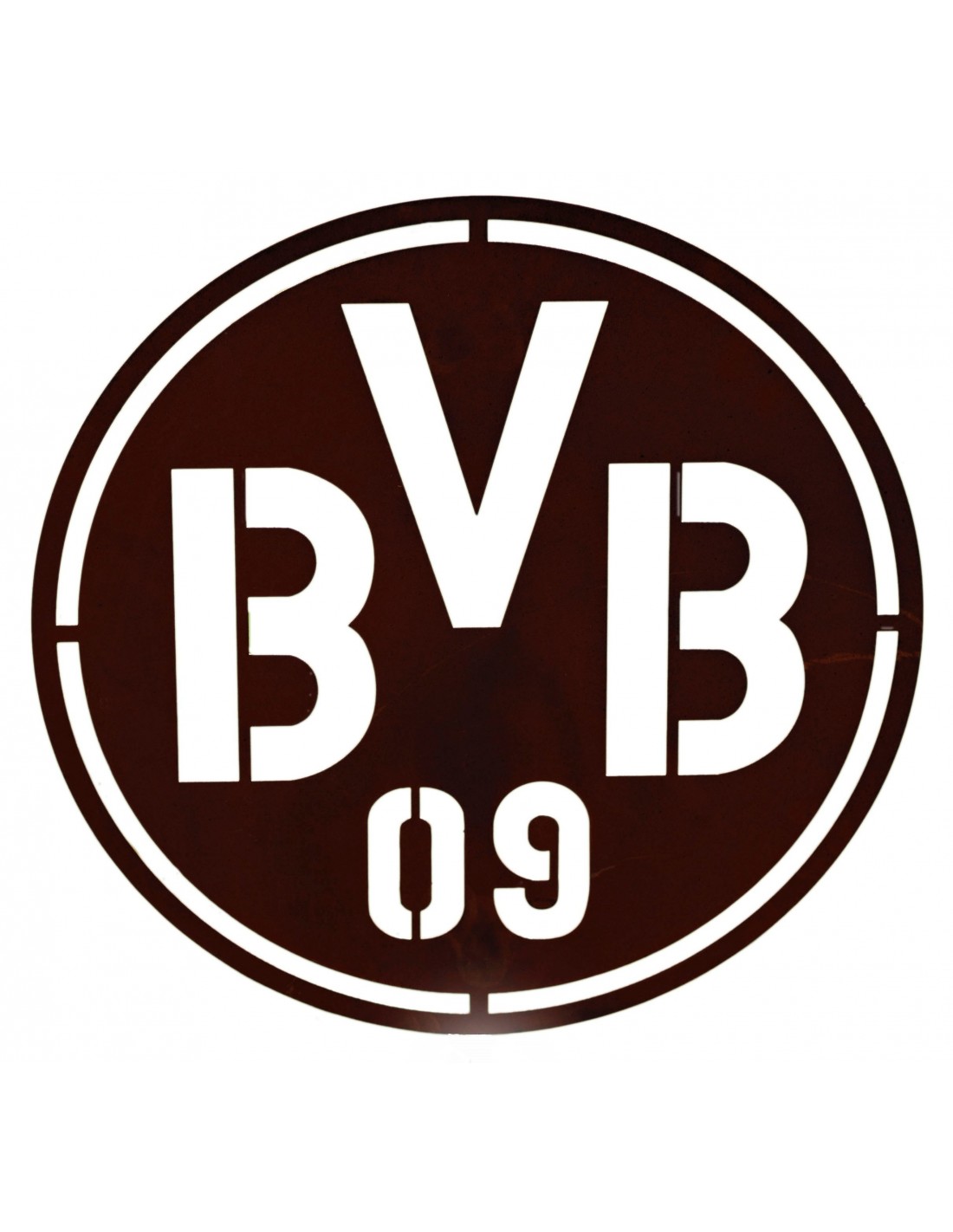 BVB Logo als Wandbild aus Metall kaufen