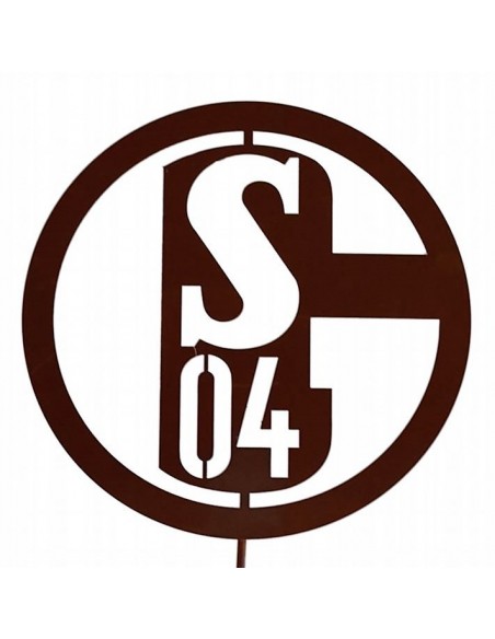 Schalke 04 Edelrost Gartenstecker Online Kaufen