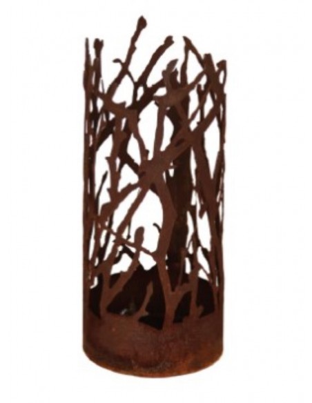 "Albero" Windlicht rund mit Boden Höhe 34cm  Ø 15cm "Albero" Windlicht rund mit Boden Höhe 34cm  Ø 15cm