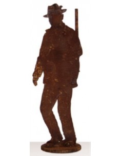 Jäger Paul auf Platte Gr.1 Höhe 20 cm