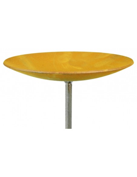 Kerzenteller Edelrost DIY Basteln Kerzenhalter Gestalten kreative Holzständer Kerzen  Deko Shop Metallmichl Gartendeko