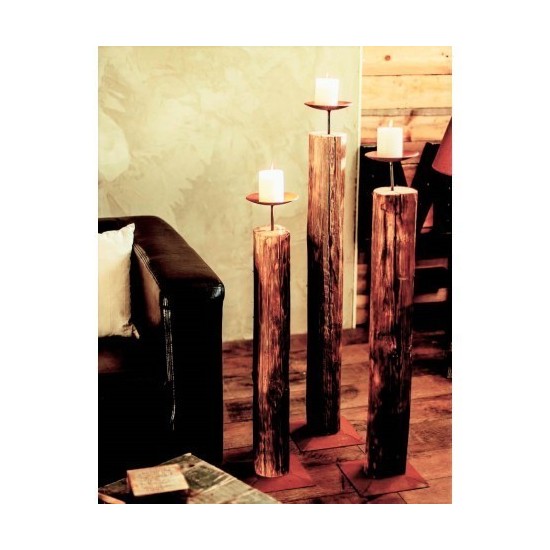 Kerzenteller mit Dorn Kerzenhalter Metall