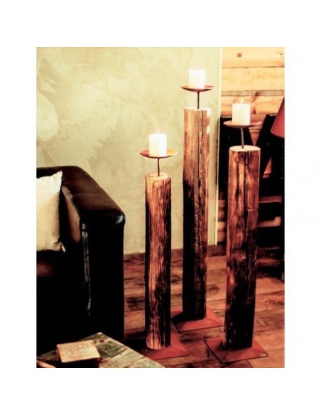 Kerzenteller mit Dorn Kerzenhalter Metall