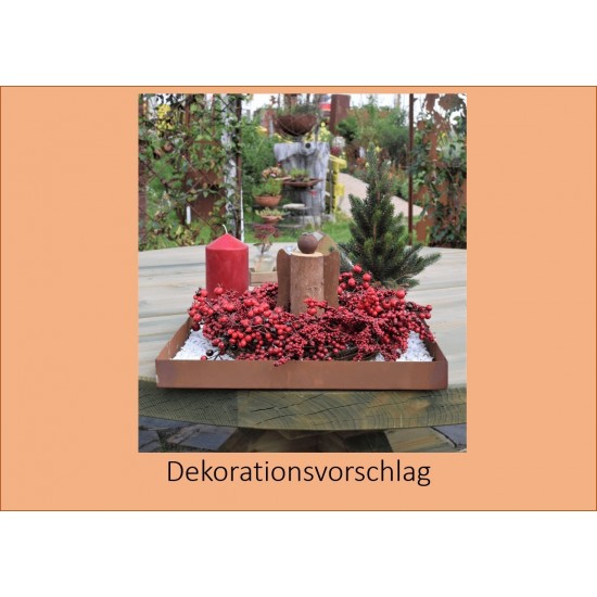 Engel basteln mit Heiligenschein aus Metall