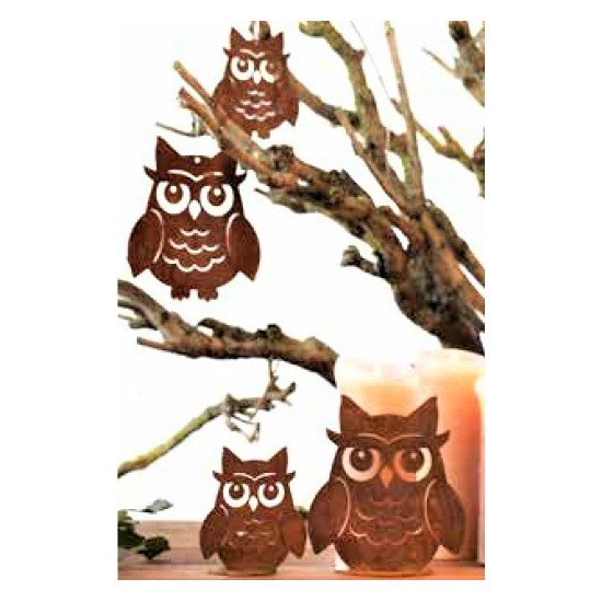 Edelrostfiguren Tiere Dekoartikel lieblich 